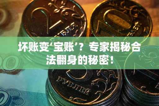 济南坏账变‘宝账’？专家揭秘合法翻身的秘密！