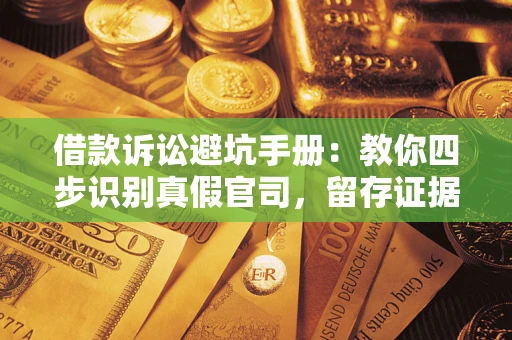 济南借款诉讼避坑手册：教你四步识别真假官司，留存证据不踩雷