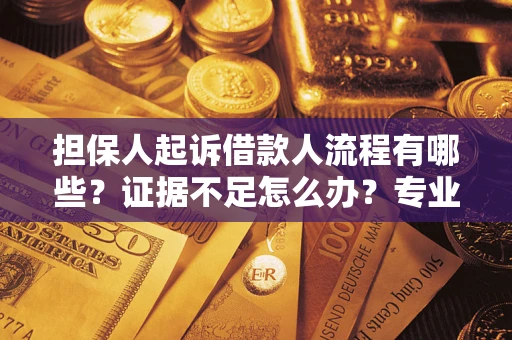 济南担保人起诉借款人流程有哪些？证据不足怎么办？专业律师解答