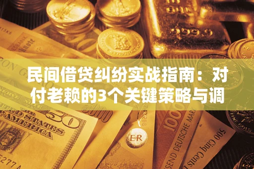 济南民间借贷纠纷实战指南：对付老赖的3个关键策略与调解盲区解析