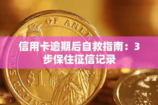济南信用卡逾期后自救指南：3步保住征信记录